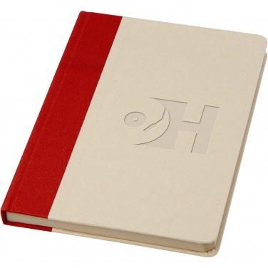 Logo trade promotional gifts picture of: Liliana A5 sugar cane plastic hard cover notebook