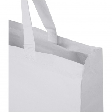 Logo trade promotional giveaways picture of: Odessa 220 g/m² GRS recycled cotton large tote bag