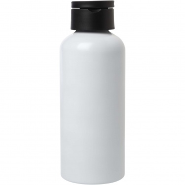 Logo trade promotional products picture of: Trinity 600 ml RCS certified recycled aluminium water bottle with RPET lid