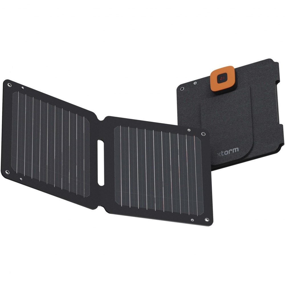 Logo trade business gifts image of: Xtorm XR2S14 SolarBooster 14W foldable solar panel
