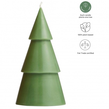 Logo trade advertising product photo of: Originalhome Xmas tree candle - L