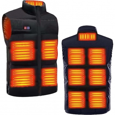 Logo trade promotional gift photo of: SCX.design G01 heated bodywarmer with power bank