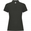 Pegaso Premium short sleeve women's polo, Dark Lead