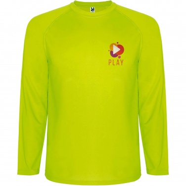 Logo trade promotional items image of: Montecarlo long sleeve men's sports t-shirt