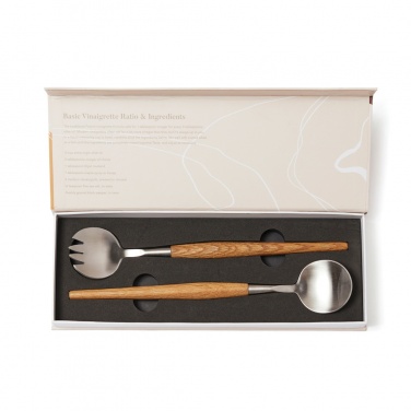 Logo trade promotional merchandise photo of: VINGA Retro serving cutlery
