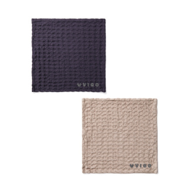 Logo trade promotional merchandise picture of: VINGA Cromer waffle dish cloth, 2 pcs
