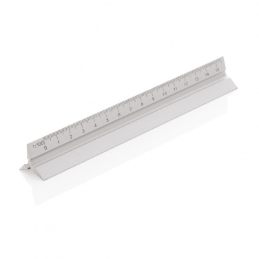 Logotrade corporate gift image of: 15cm. Aluminum triangular ruler