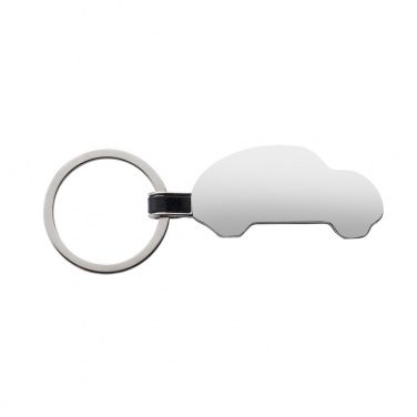 Logo trade promotional item photo of: RCS recycled zinc alloy car keyring