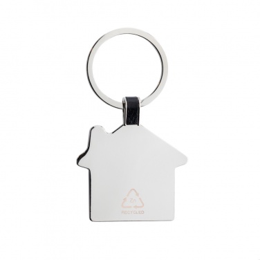 Logotrade promotional giveaways photo of: RCS recycled zinc alloy house keyring