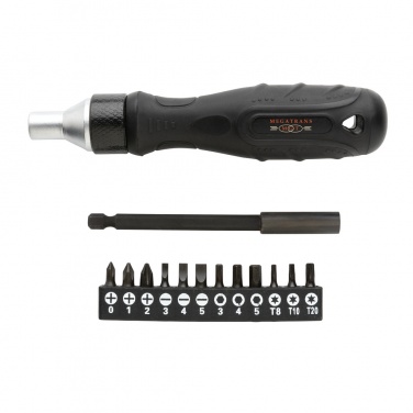 Logo trade promotional giveaways image of: Gear X ratchet screwdriver