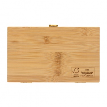 Logo trade promotional items picture of: Carvine 21 pcs bamboo tool set