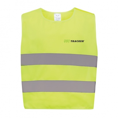 Logotrade corporate gift picture of: GRS recycled PET high-visibility safety vest 3-6 years
