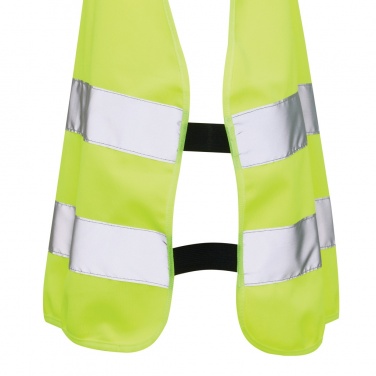 Logotrade promotional product picture of: GRS recycled PET high-visibility safety vest 7-12 years