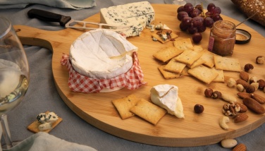 Logo trade promotional items image of: Ukiyo bamboo round serving board