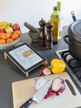 Logotrade promotional giveaways photo of: Bamboo portable laptop stand