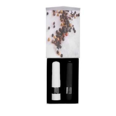 Logotrade corporate gift image of: Electric pepper and salt mill set