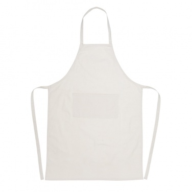 Logo trade promotional giveaways image of: Impact AWARE™ Recycled cotton apron 180gr