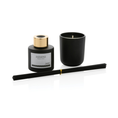 Logo trade corporate gift photo of: Ukiyo candle and fragrance sticks gift set