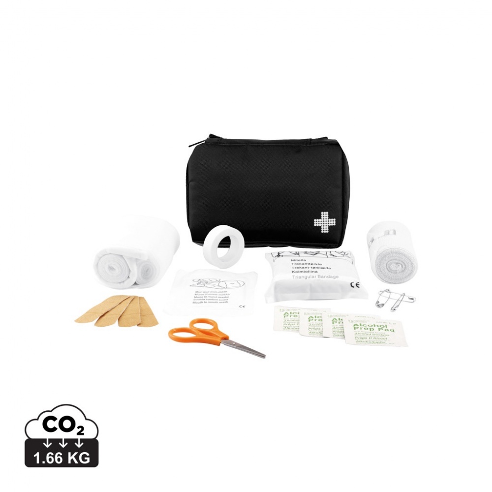 Logo trade promotional giveaways picture of: Mail size first aid kit