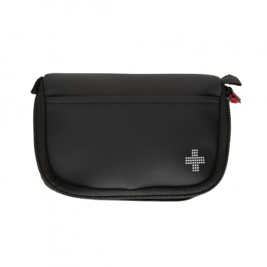 Logo trade promotional merchandise picture of: RCS recycled nubuck PU pouch first aid set mailable