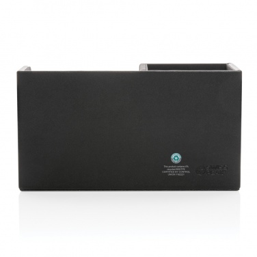 Logo trade corporate gifts image of: Swiss Peak RCS recycled PU Desk organiser