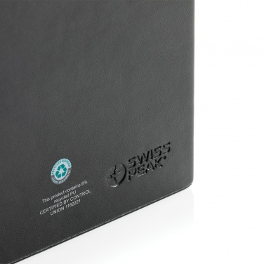 Logotrade promotional products photo of: Swiss Peak RCS recycled PU Desk organiser