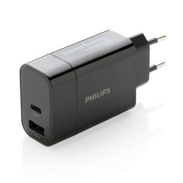 Logo trade promotional merchandise picture of: Philips ultra fast PD wall charger