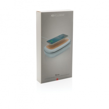 Logotrade corporate gift image of: Rena UV-C steriliser box with 5W wireless charger