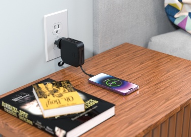 Logotrade corporate gift image of: Urban Vitamin Saratoga 5 in 1 universal charger