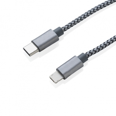 Logo trade corporate gifts picture of: 3-in-1 braided cable