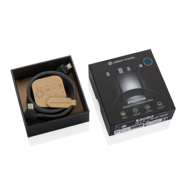 Logotrade promotional gift picture of: Urban Vitamin Stockton 65W RCS RTPE/RPET magnetic cable