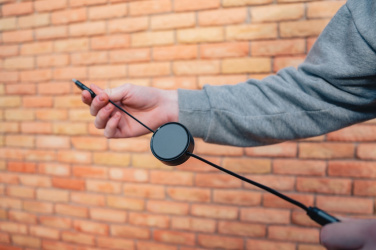 Logo trade promotional giveaways picture of: Terra RCS recycled aluminium retractable 6 in 1 cable