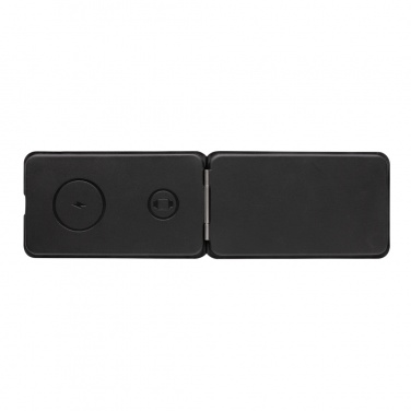 Logotrade promotional item image of: Swiss Peak RCS rPU 15W  3-in-1 magnetic wireless charger