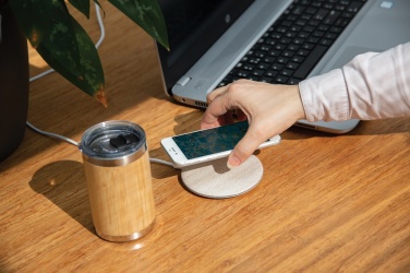 Logotrade business gifts photo of: 5W Wheat straw wireless charger