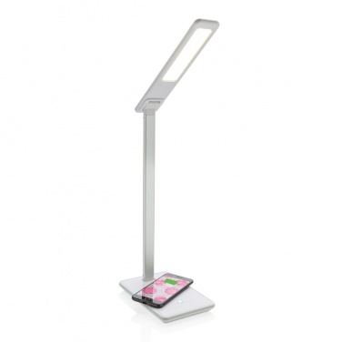 Logo trade business gift photo of: 5W Wireless Charging Desk Lamp