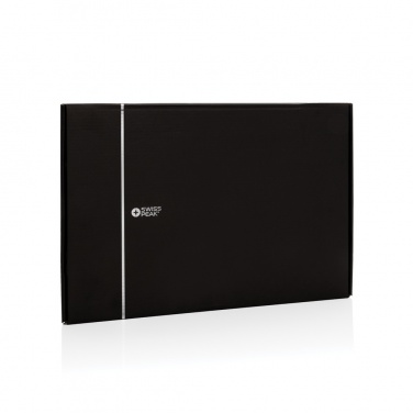 Logo trade advertising product photo of: Swiss peak RCS recycled PU 15W 3 in 1 charging mousepad