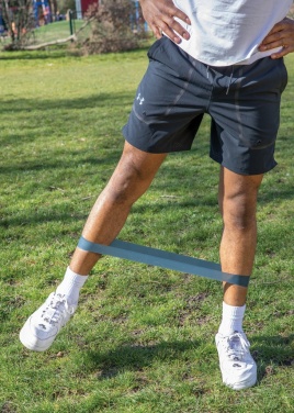 Logo trade promotional merchandise image of: 4pc elastic fitness bands in pouch