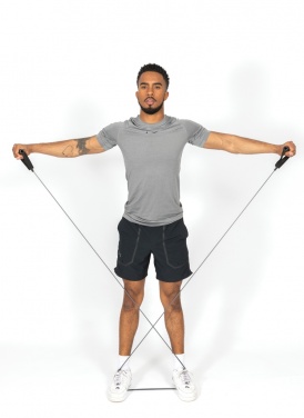 Logotrade promotional item picture of: Fitness heavy resistance tube in pouch