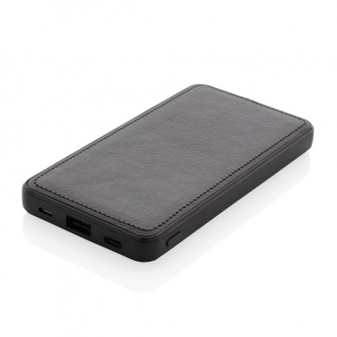 Logo trade promotional product photo of: Tusca 10.000 mAh PU powerbank