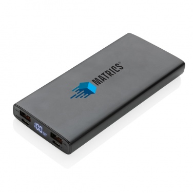 Logotrade promotional merchandise picture of: Aluminium 18W 10.000 mAh PD Powerbank