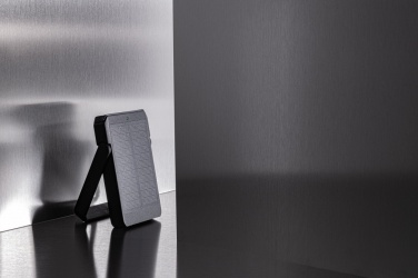 Logo trade advertising products image of: Skywave RCS rplastic solar powerbank 5000 mAh 10W wireless