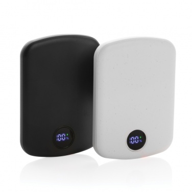 Logo trade promotional giveaways picture of: MagBoost RCS recycled plastic 5000 mah magnetic powerbank