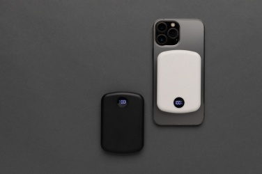 Logo trade promotional items picture of: MagBoost RCS recycled plastic 5000 mah magnetic powerbank