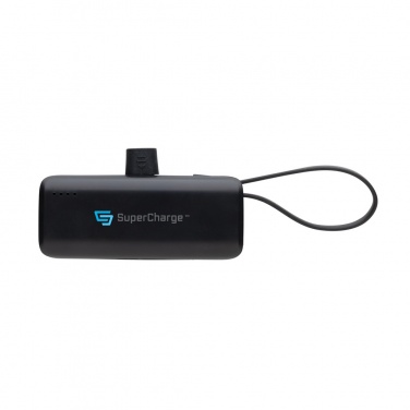 Logotrade promotional merchandise image of: Powerlink RCS rplastic 3000 mah powerbank USB C connector