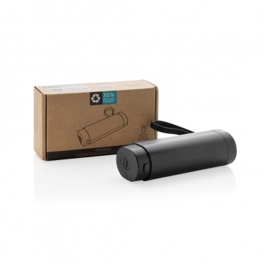 Logo trade promotional item photo of: CycleCell 5000 mah removable battery powerbank