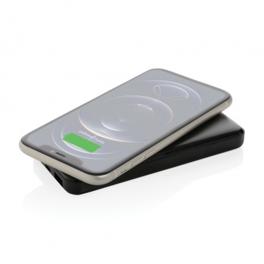 Logo trade promotional gifts picture of: RCS standard recycled plastic wireless powerbank