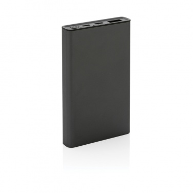 Logotrade promotional merchandise picture of: Terra RCS recycled aluminium powerbank 5.000 mAh