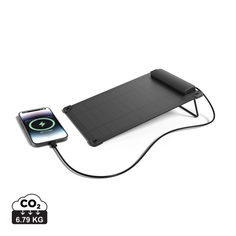 Logotrade promotional items photo of: Solarpulse rplastic portable solar panel 5W
