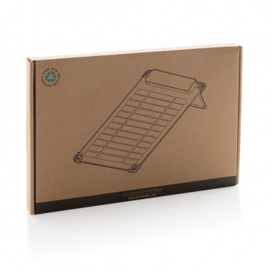 Logotrade promotional gift image of: Solarpulse rplastic portable solar panel 5W