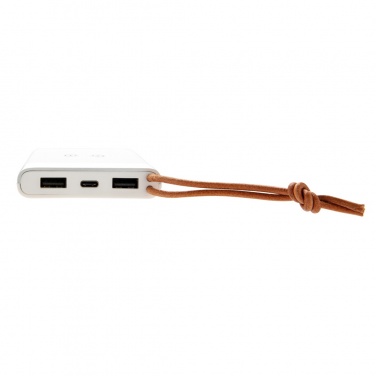 Logotrade promotional giveaways photo of: Aria 8.000 mAh 5W wireless charging powerbank